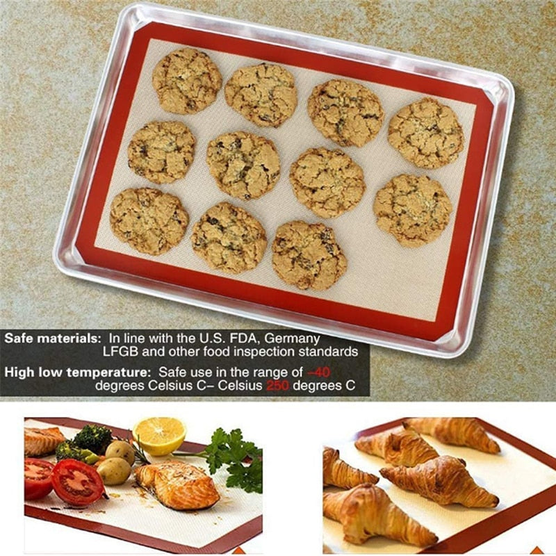 Reusable Silicone Baking Mats Non-Stick